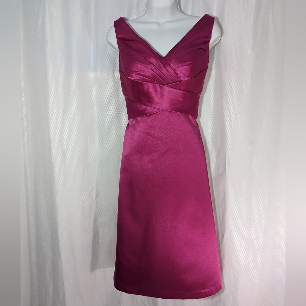 Bill Levkoff Formal/Prom Dress, Magenta, Size 2